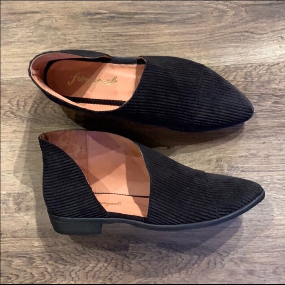 Free People Royal Cord Flats